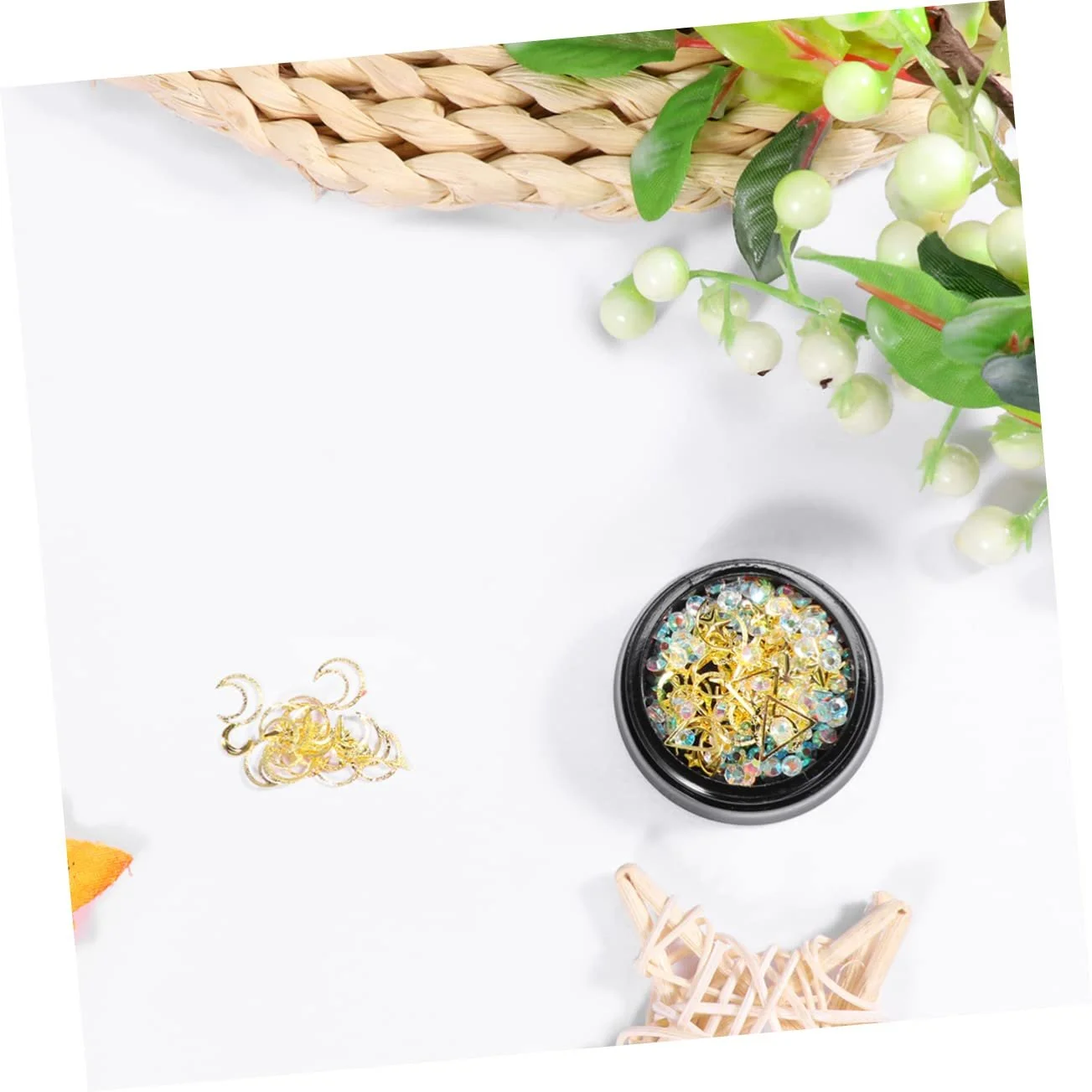 Набір кольорових страз FRCOLOR для манікюру, 3D, фото №3