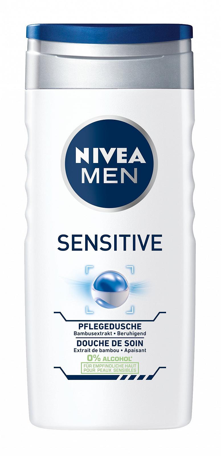 Гель для душа Nivea Men Sensitive Двойная упаковка 500 мл, фото №1