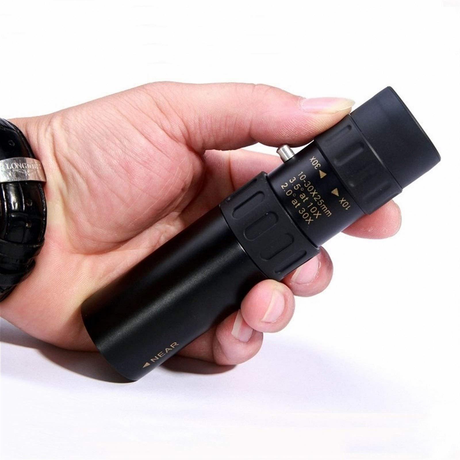 Бінокль QHYTL 10-30x25 Зум Монокуляр Телескоп Карманний Бінокль Оптика Призмова Чіткість, фото №4