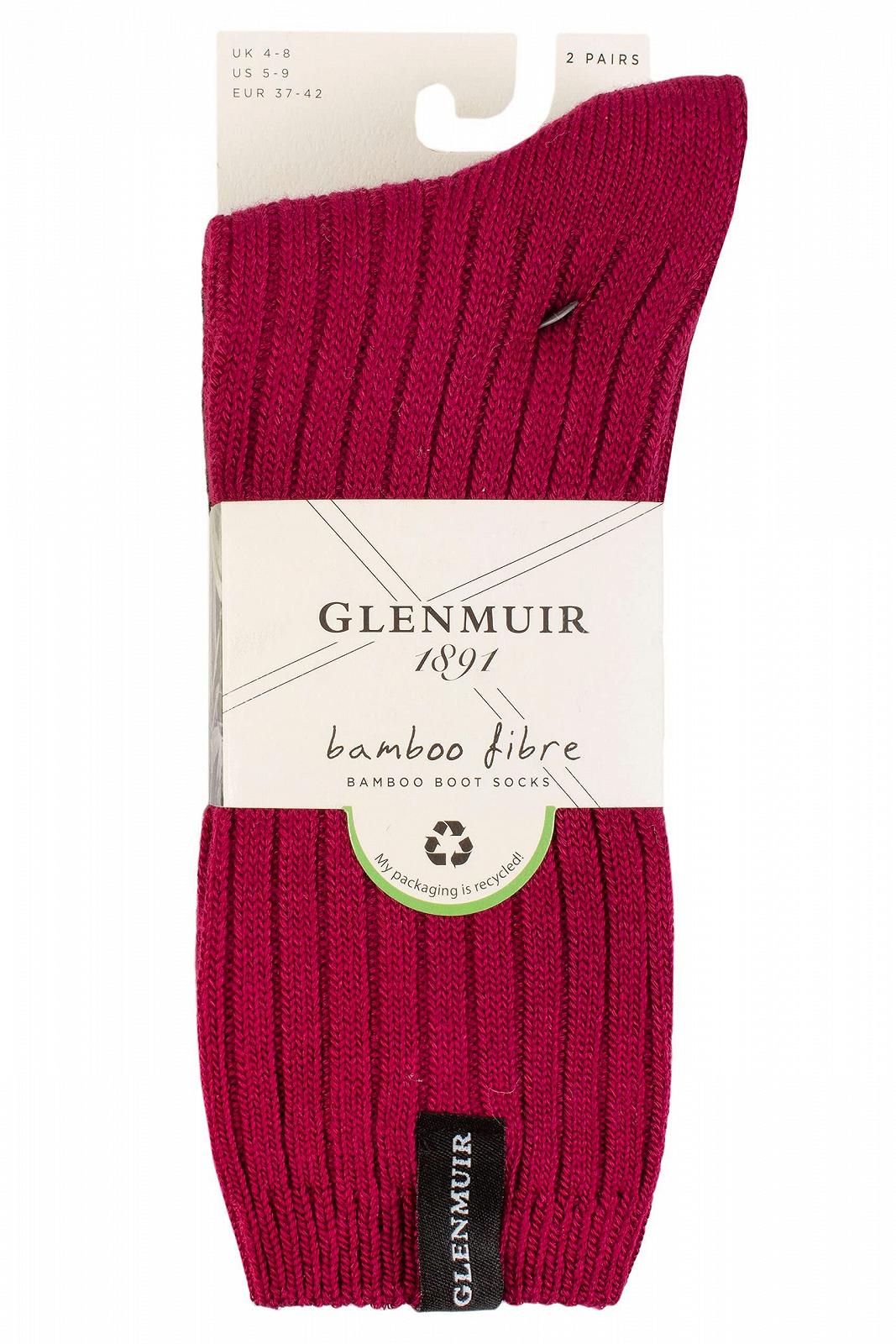 Жіночі шкарпетки для черевиків GLENMUIR з бамбука з легкою підкладкою, 2 пари, фото №2