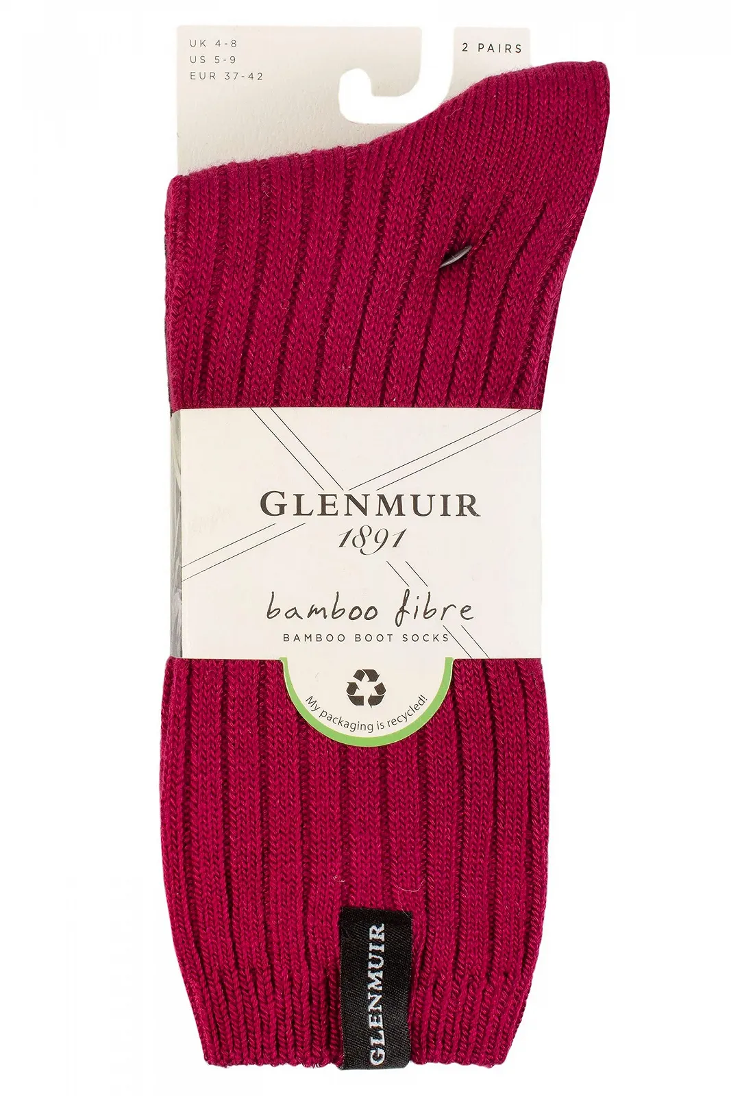 Жіночі шкарпетки для черевиків GLENMUIR з бамбука з легкою підкладкою, 2 пари, фото №2