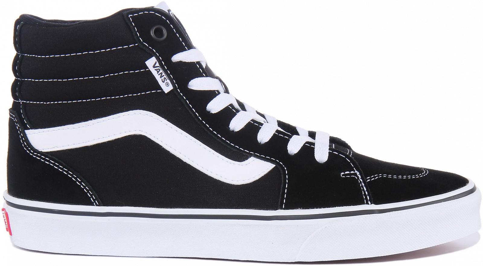 Кроссовки Vans Filmore Hi мужские высокие черные для отдыха, фото №3