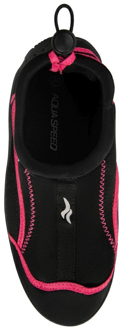 Аквашузи Aqua Speed AQUA SHOE MODEL 28D 9560 чорний, малиновий  36, фото №4