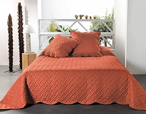 Покрывало Современный Linder Terracotta Красный 230 x 250 см - Фото 1