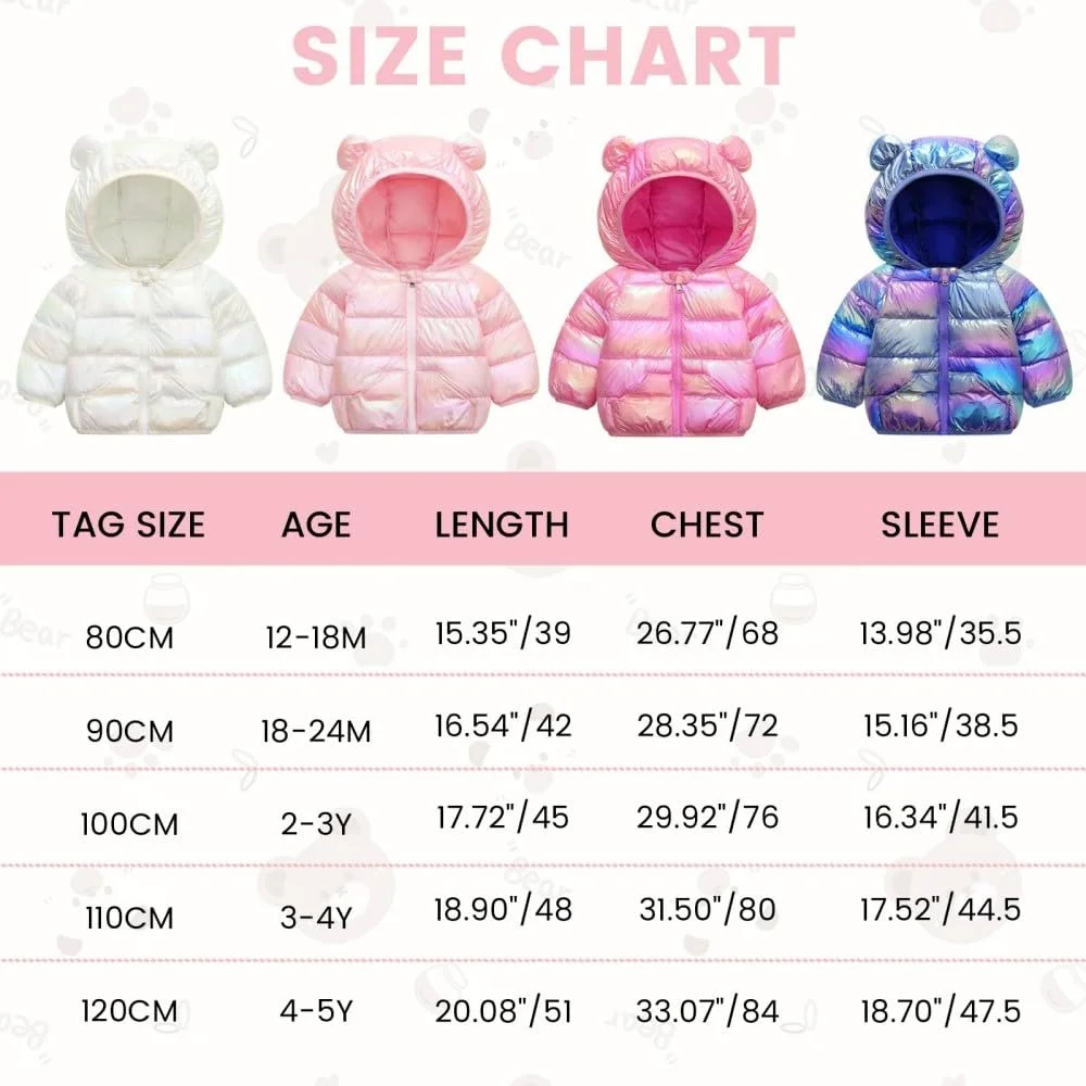 Зимове пальто JiAmy для дітей, зимова куртка для дівчаток з капюшоном, фото №7