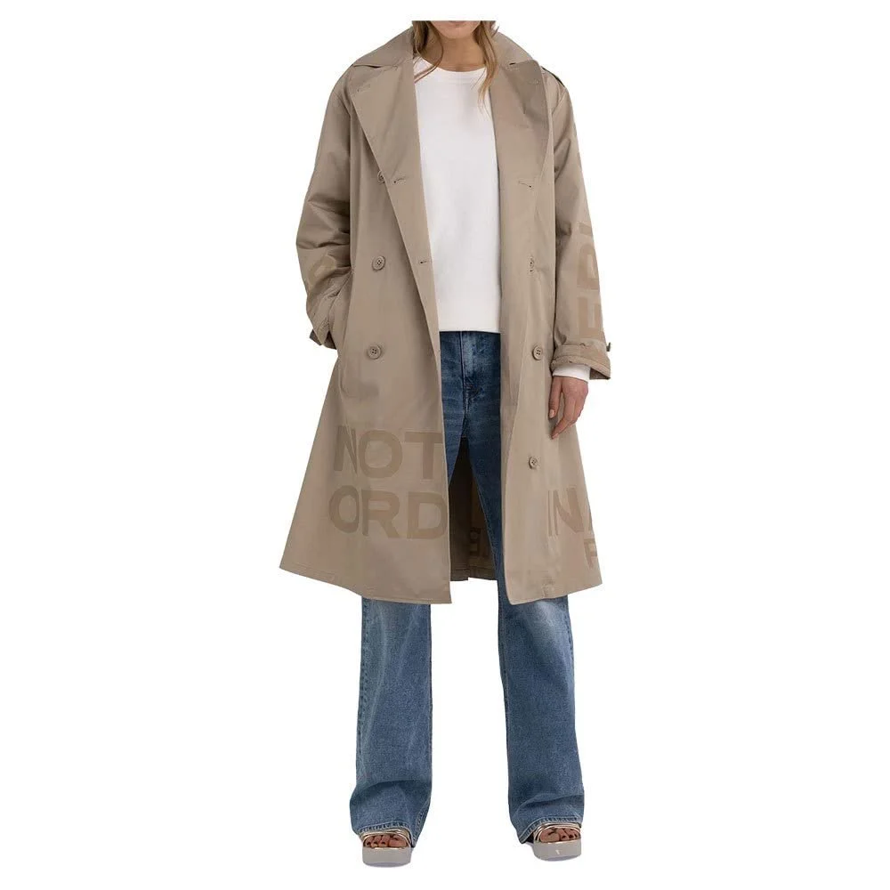 Тренч Replay Жіночий Довжини До Коліна, фото №1 Тренч Replay Жіночий Довжини До Коліна, фото №1