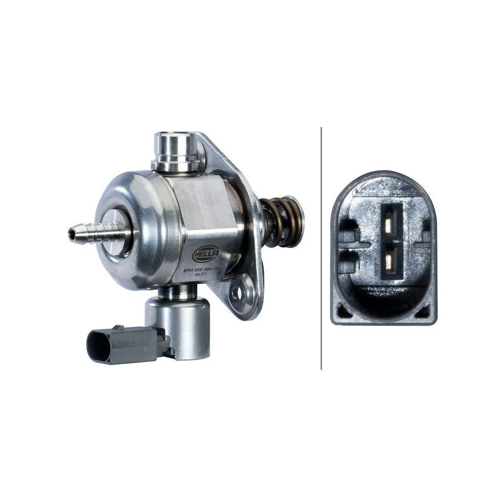 Насос високого тиску HELLA 8TH 358 304-261 для AUDI SKODA VW HITACHI, фото №1