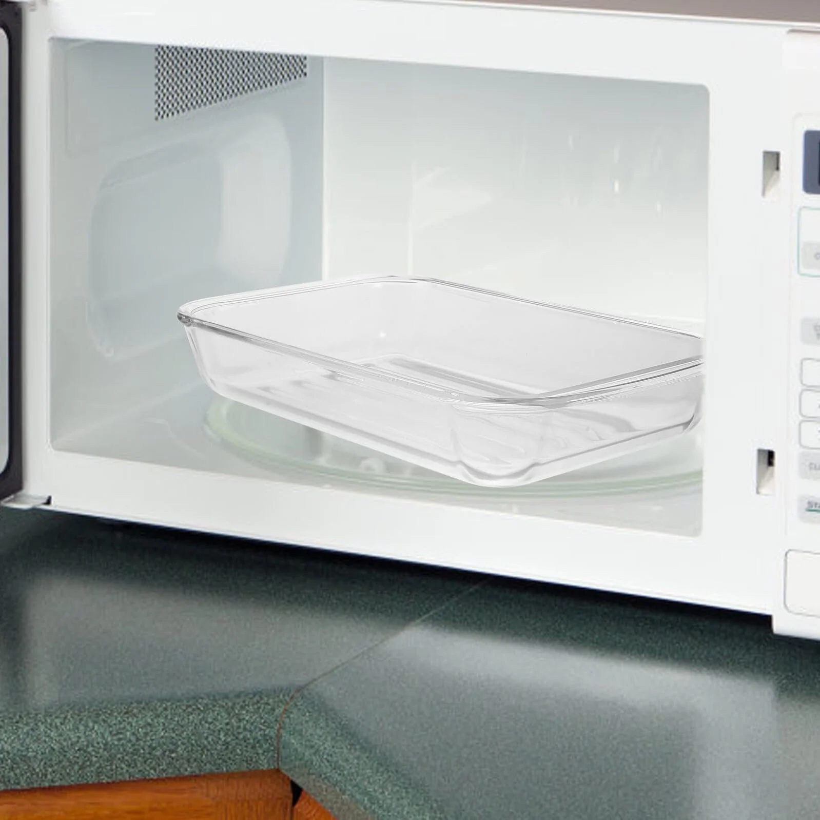 Форма для запекания TOYANDONA прямоугольная из закаленного стекла большая жаропрочная, фото №7