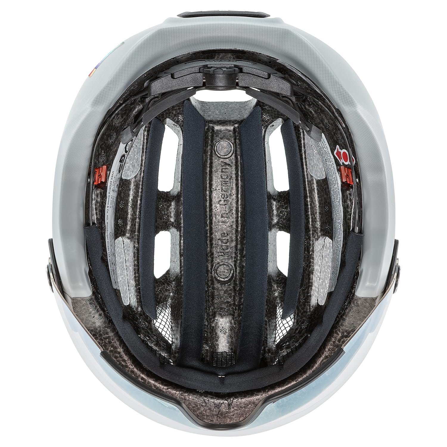 Шлем Uvex Finale Visor V с автоматически затемняющимся визором и LED-подсветкой, фото №4