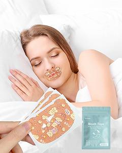 Пластирі для рота для жінок для сну, для подолання дихання ротом - Фото 1