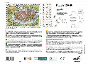 Пазл Calypto 3907506 Medieval Castle XL 100 елементів Soft Touch Knight's Castle - Фото 1