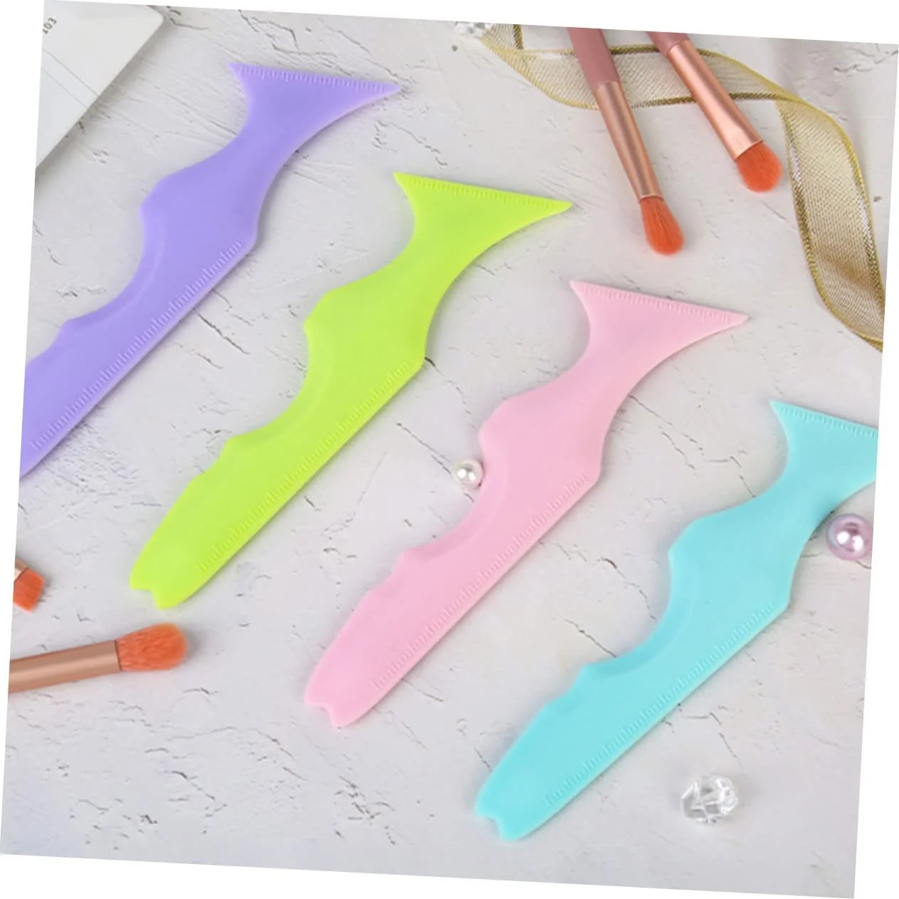 Трафарет для подводки глаз Jojofuny, силиконовый, косметический, многофункциональный, фото №5 Трафарет для подводки глаз Jojofuny, силиконовый, косметический, многофункциональный, фото №5