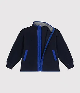 Флисовая куртка Petit Bateau с длинными рукавами для мальчиков synthetic.ua - Фото 1