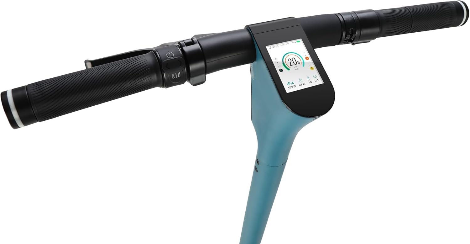 Электросамокат SOFLOW SO ONE PRO (WO vers.) / до 65 км запас хода / 500Вт / 10" колеса / 120 кг нагрузка / 25 км/ч / Бирюзовый, фото №7