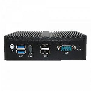 Міні-ПК HSIPC Quad Core J4125 8G RAM 128G SSD 4 RJ45 HDMI ПК з підтримкою AES-NI Сумісний з Pfsense OPNsense synthetic.ua - Фото 1