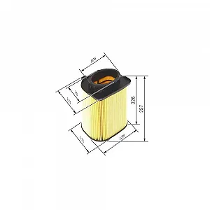 Фильтр воздушный BOSCH F 026 400 480 для MERCEDES-BENZ NISSAN INFINITI - Фото 1