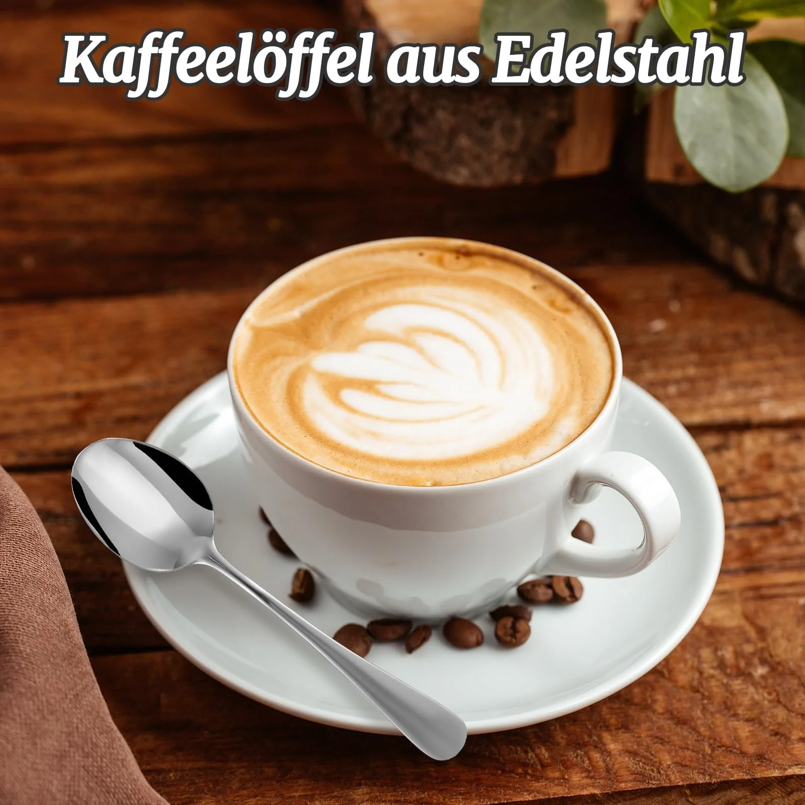 Набір з 6 кавових ложок, Маленькі, фото №5