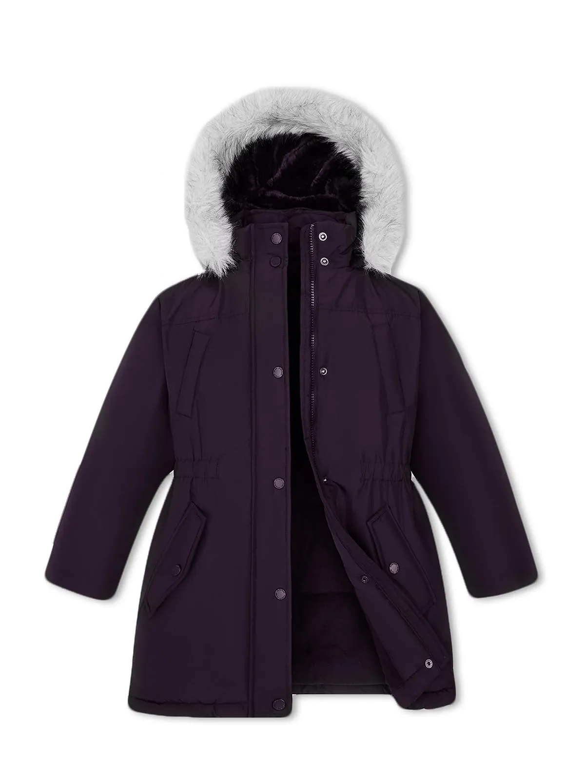 Пальто для дівчат SOLOCOTE Зимове Водостійке Утеплене З капюшоном, фото №4