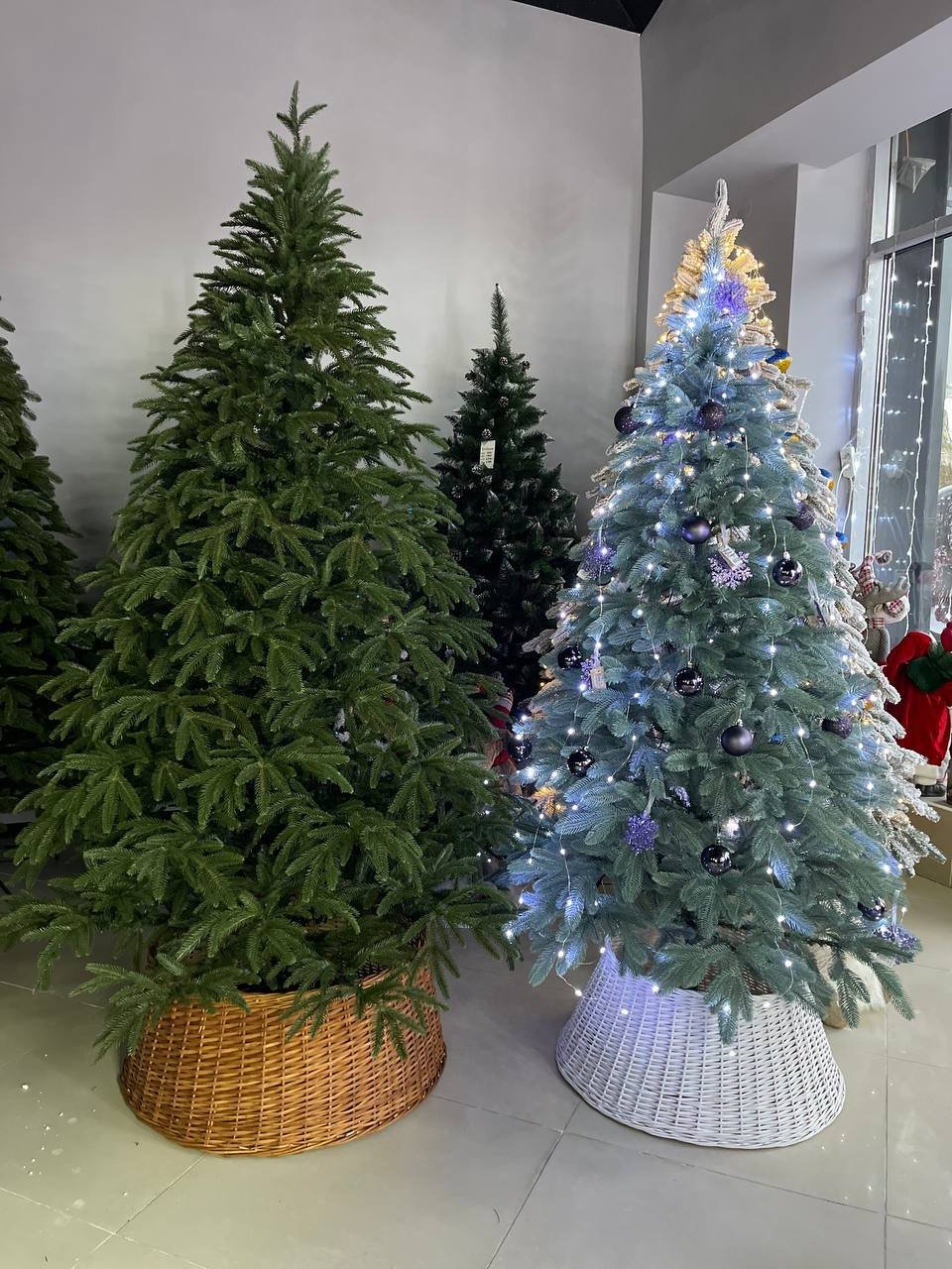 🎄 Реалістична штучна ялинка «Смерека» — зелена або засніжена (1.5–2.5 м) лита ялинка, фото №10