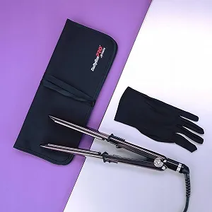 Выпрямитель для волос BaByliss Titanium Elypstyle Black synthetic.ua - Фото 1
