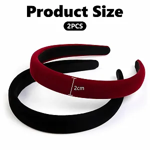 Набор из 2 бархатных резинок для волос. synthetic.ua - Фото 1