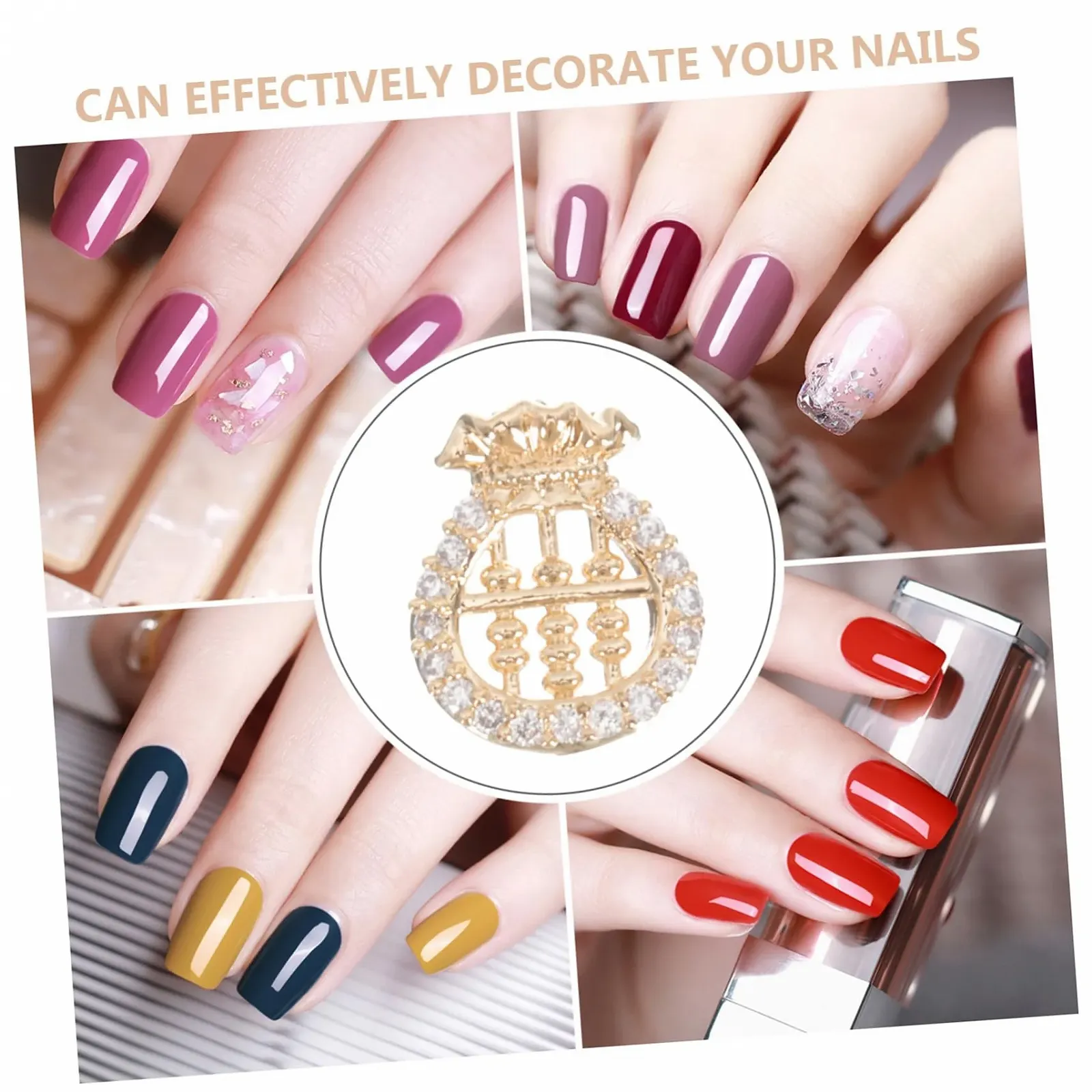 Прикраса для нігтів Housoutil, Блискучі прикраси для манікюру, Вишуканий декор, фото №6