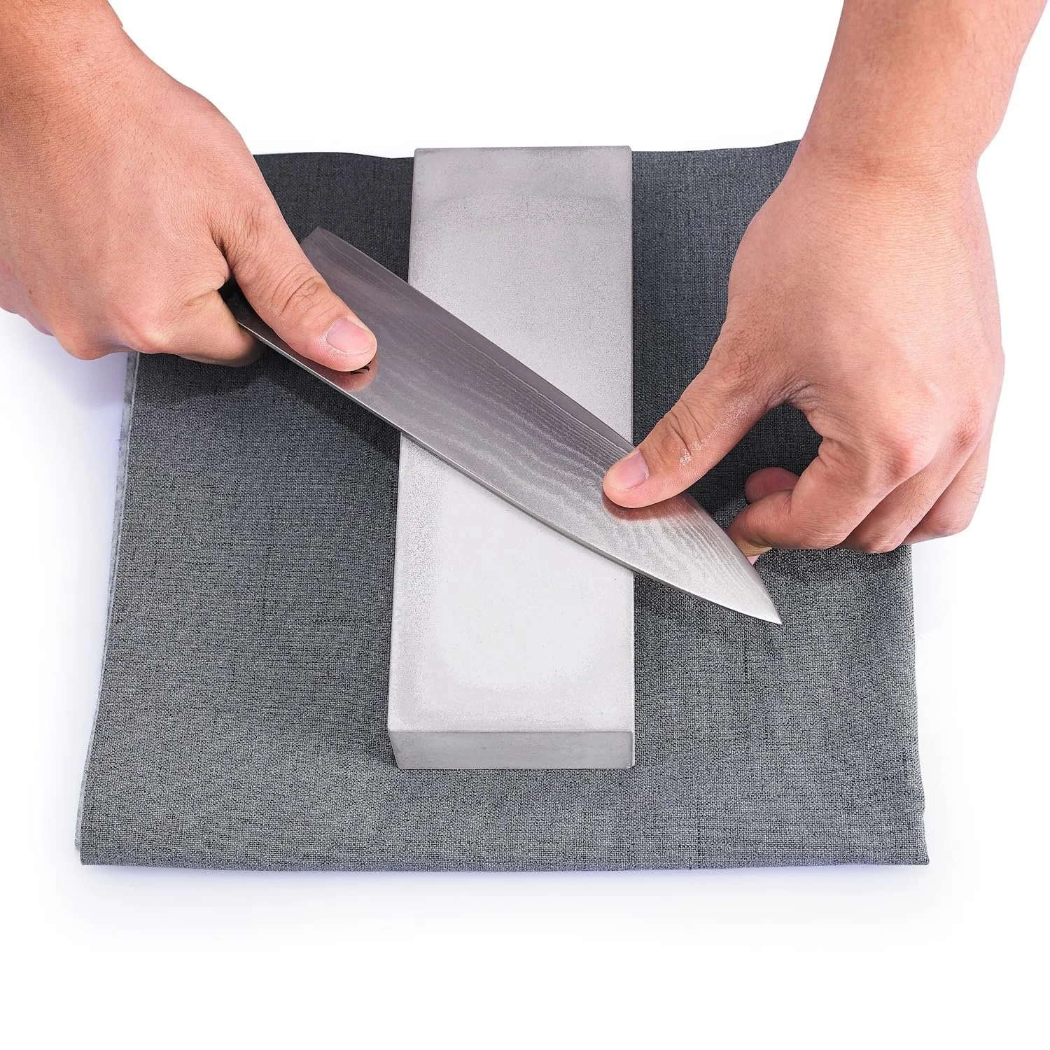 Точильний камінь Zayiko Whetstone 1000 Grit Silicon Carbide у дерев'яній коробці, фото №3