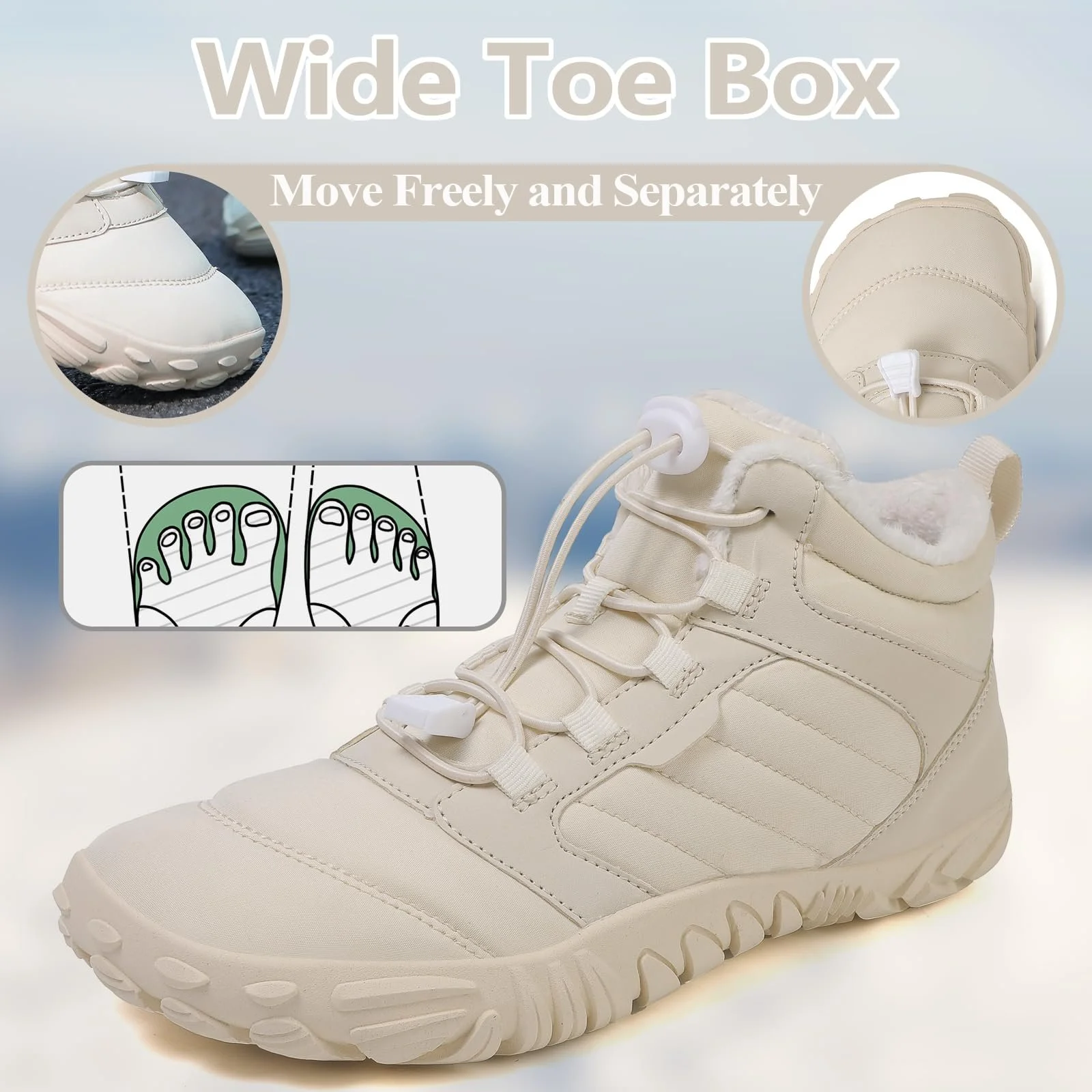 Черевики FlexEase Унісекс зимові утеплені для чоловіків водовідштовхувальні, фото №2