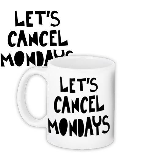 Кружки Presentville с принтом "Let's cancel Monday" 330 мл KR_18J038, фото №1 Кружки Presentville с принтом "Let's cancel Monday" 330 мл KR_18J038, фото №1