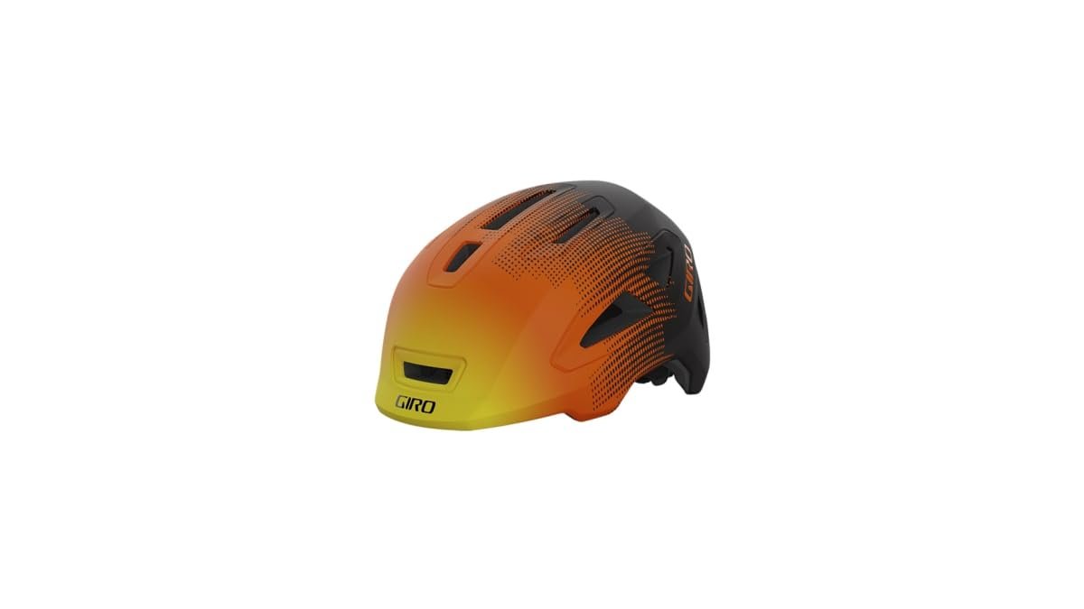 Шлем велосипедный детский Giro Scamp II 2024 Matt Orange/Black, фото №1