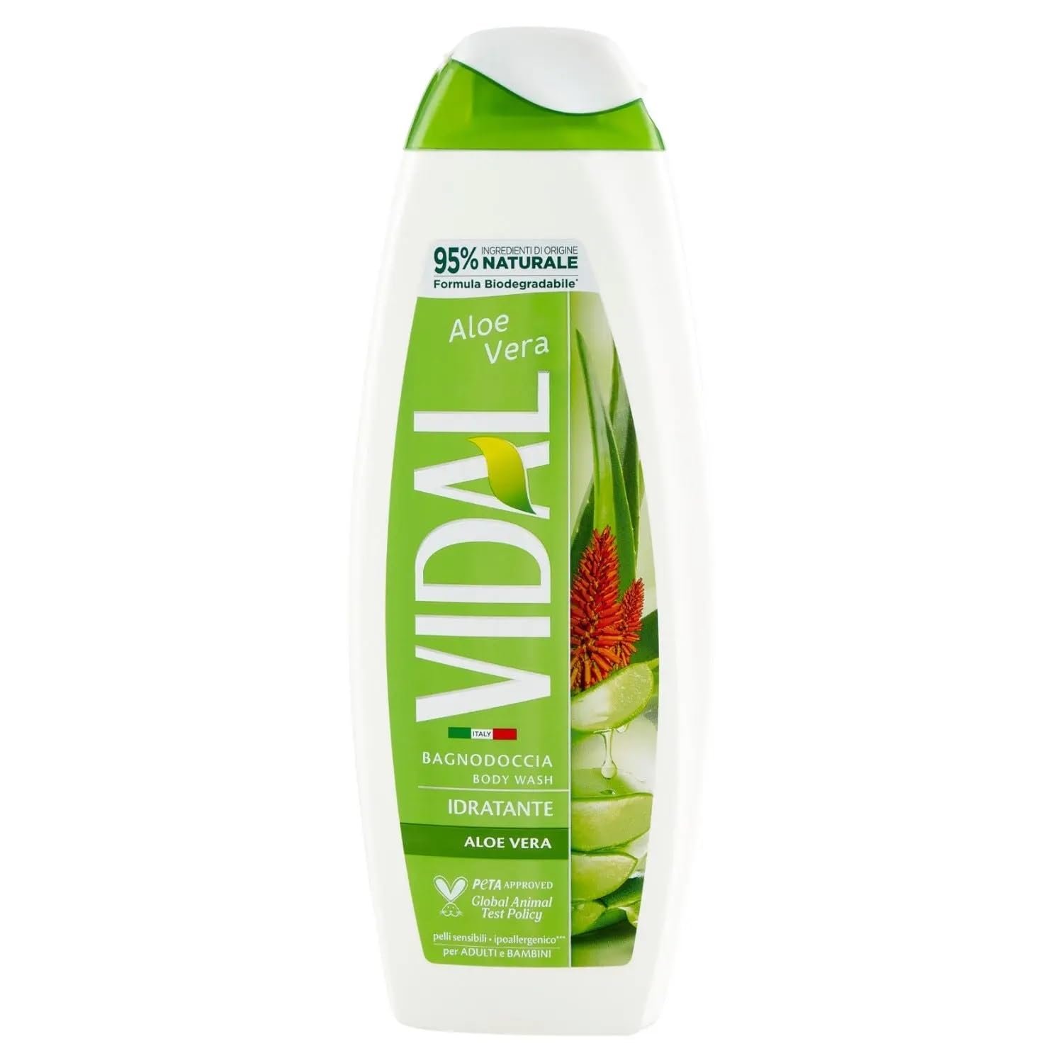 Гель для душу Vidal Aloe Vera 12 x 500 мл + томатна пульпа Italian Gourmet 400 г., фото №3