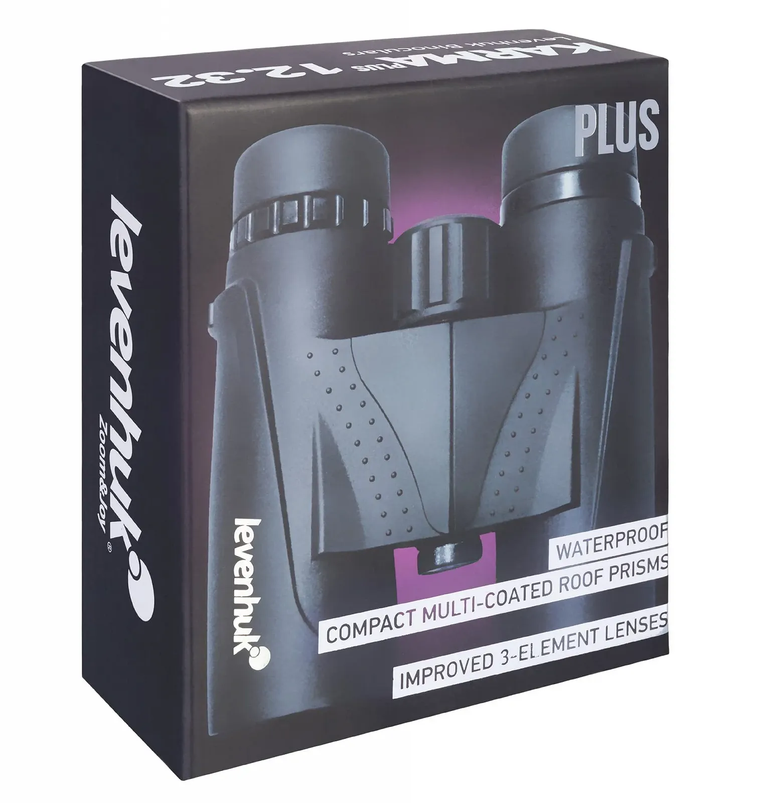 Бінокль Levenhuk Karma PLUS 12x32 Roof prism 12x азотонаповнений водозахищений з комплектом аксесуарів, фото №9