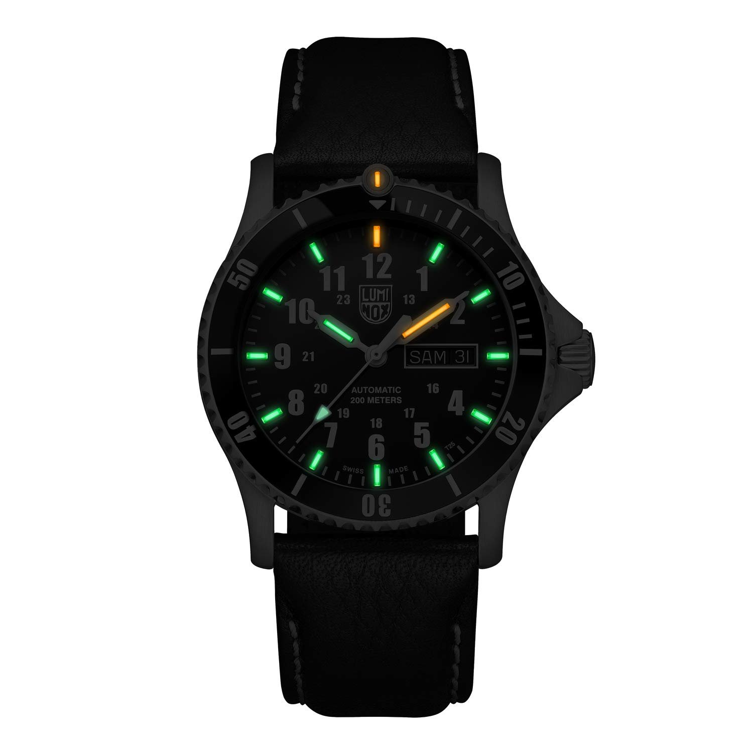 Годинник Luminox Automatic Sport Timer XS.0921 Чоловічий 42 мм Чорний/Срібний, фото №6