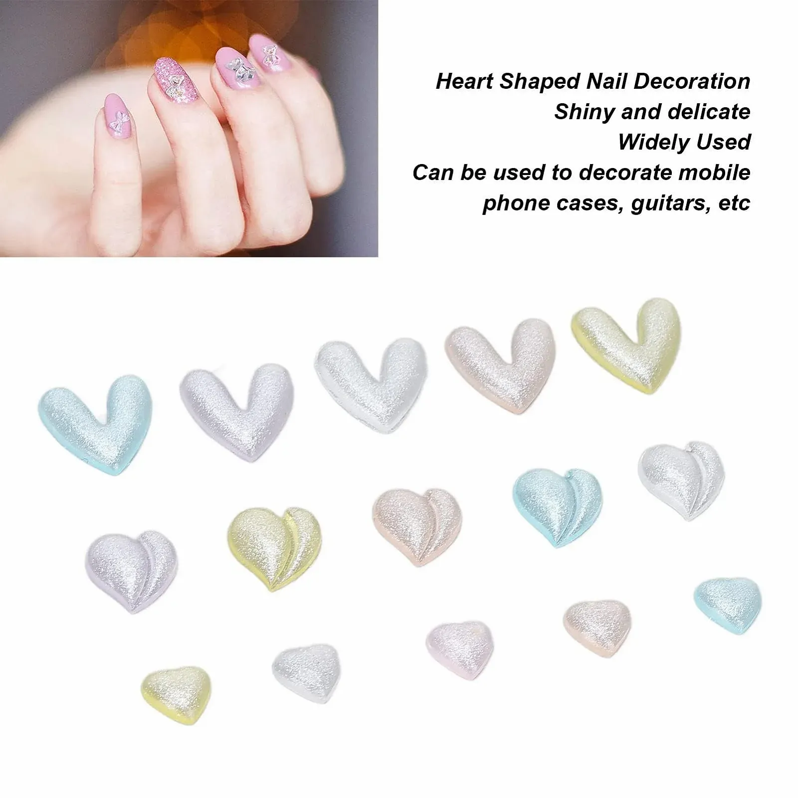 3D Блискітки для нігтів, фото №2