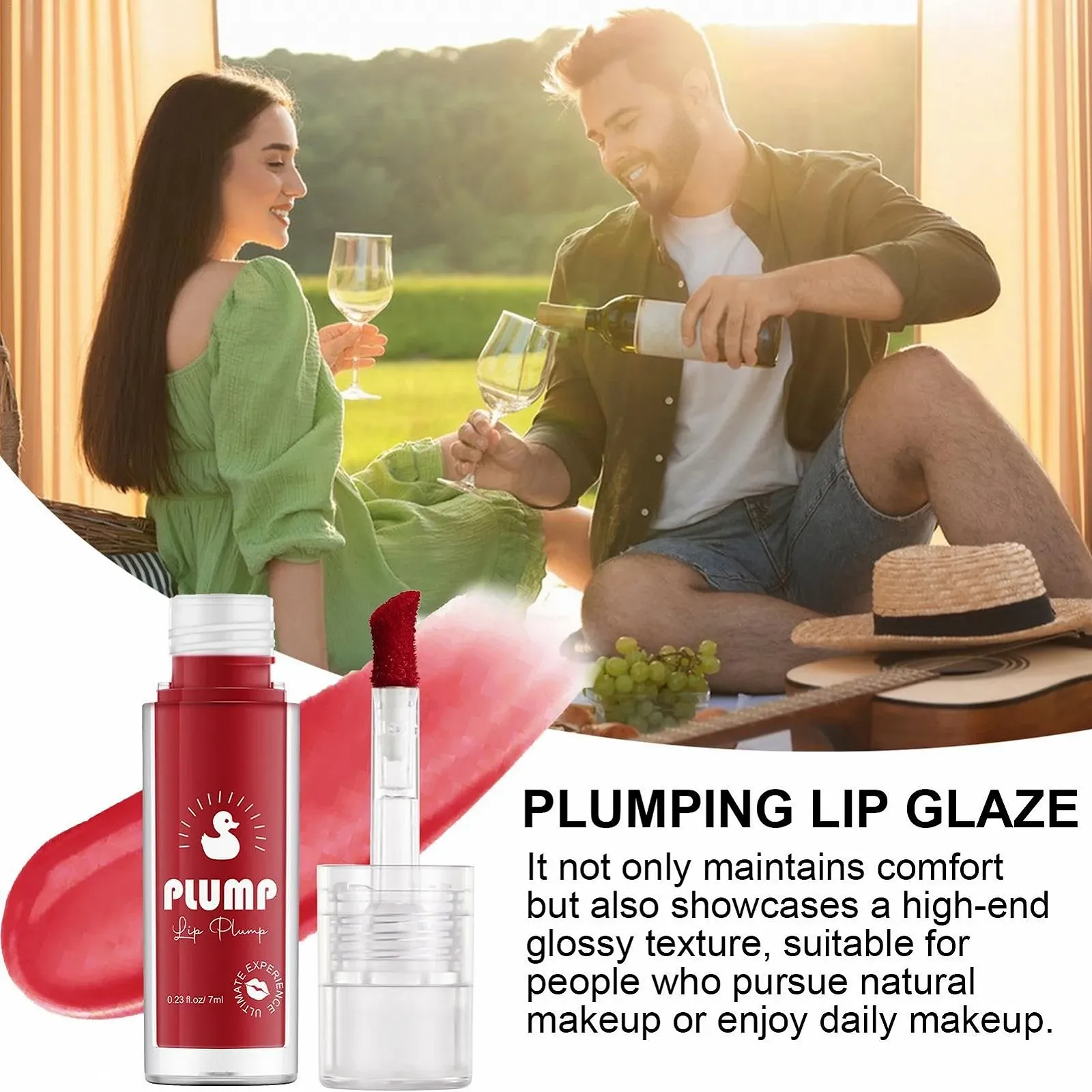 Олія-блиск для губ зволожуюча Professional Makeup Lip Gloss 7 мл, 2 шт в упаковці, фото №3