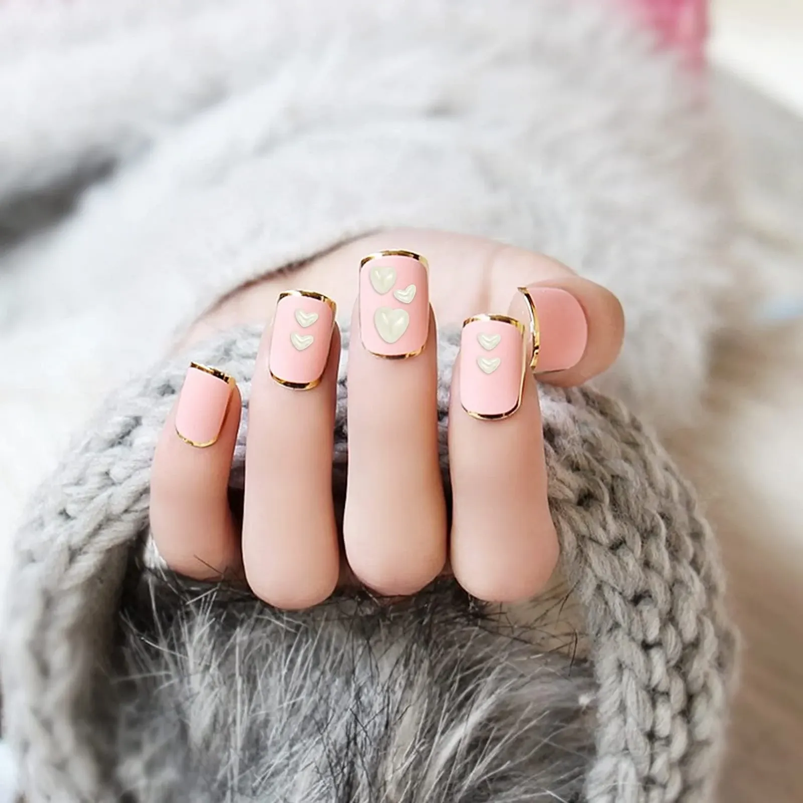 у формі серця NOLITOY для творчого манікюру для початківців і легкого застосування для унікального дизайну нігтів, фото №7 у формі серця NOLITOY для творчого манікюру для початківців і легкого застосування для унікального дизайну нігтів, фото №7