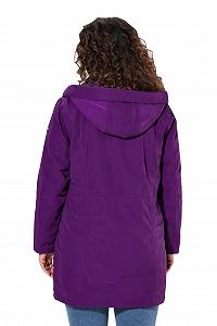 Парка Ulla Popken HYPRAR Performance больших размеров, воротник-стойка, капюшон, переработанный 833336 synthetic.ua - Фото 1