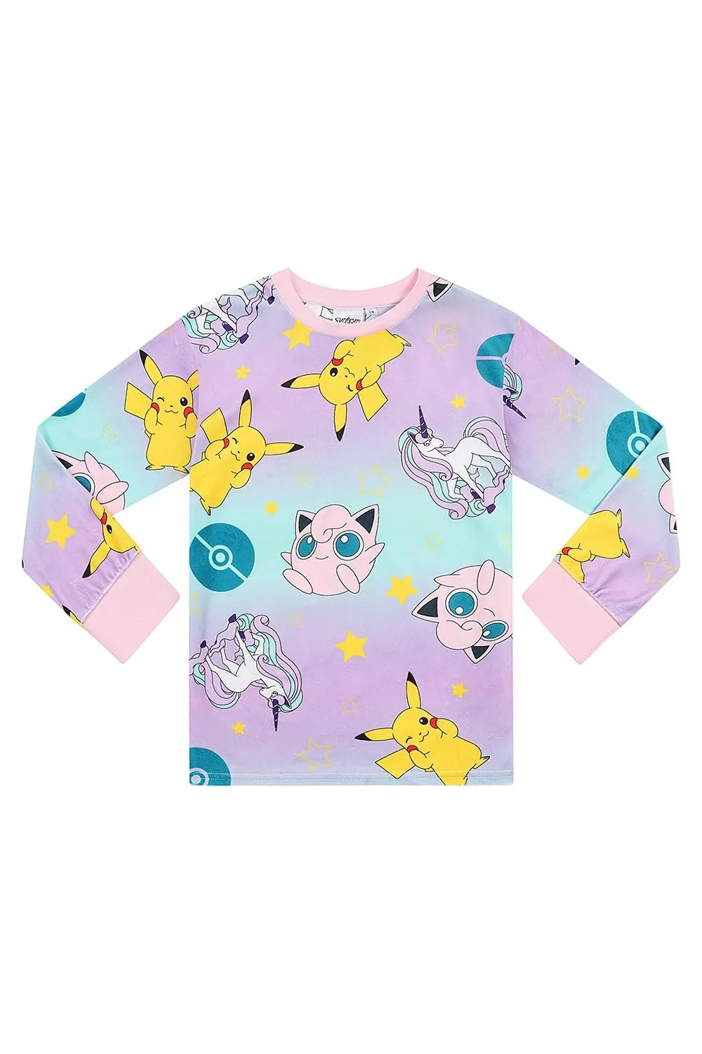 Комплект пижамы Флис Pikachu Girls Pokemon Розовый, фото №3 Комплект пижамы Флис Pikachu Girls Pokemon Розовый, фото №3