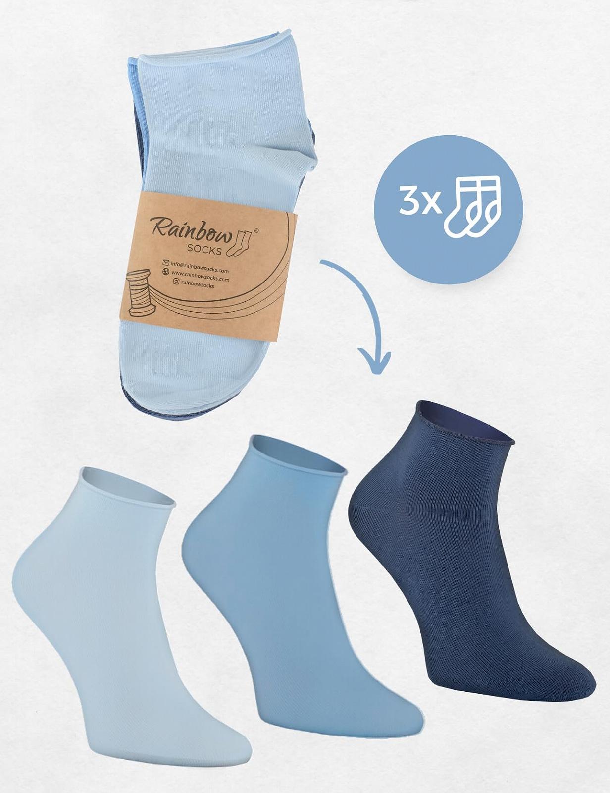 Шкарпетки Жіночі Rainbow Socks Бавовняні, фото №2