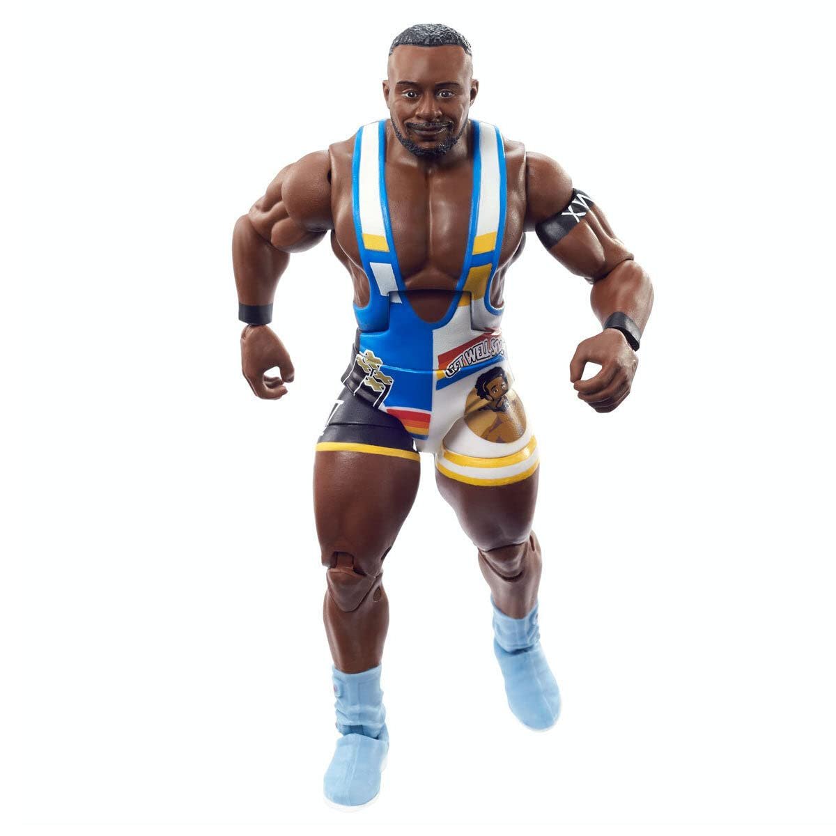 Фігурка WWE Elite Collection Big E Royal Rumble, 15 см, з аксесуарами та деталями будівельного набору, фото №1