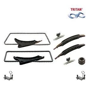 Комплект цепи ГРМ FEBI BILSTEIN 175356 для BMW ALPINA, двухсторонний - Фото 1