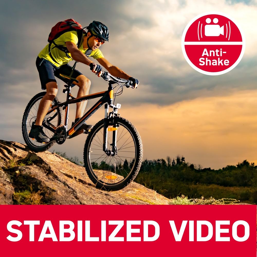 Экшн-камера AgfaPhoto Kodak Realimove AC9000-30M True 4K черный, фото №5