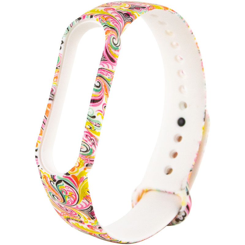 Сіліконовий смуга з малюнком для Xiaomi Mi Band 5 6, фото №1 Сіліконовий смуга з малюнком для Xiaomi Mi Band 5 6, фото №1
