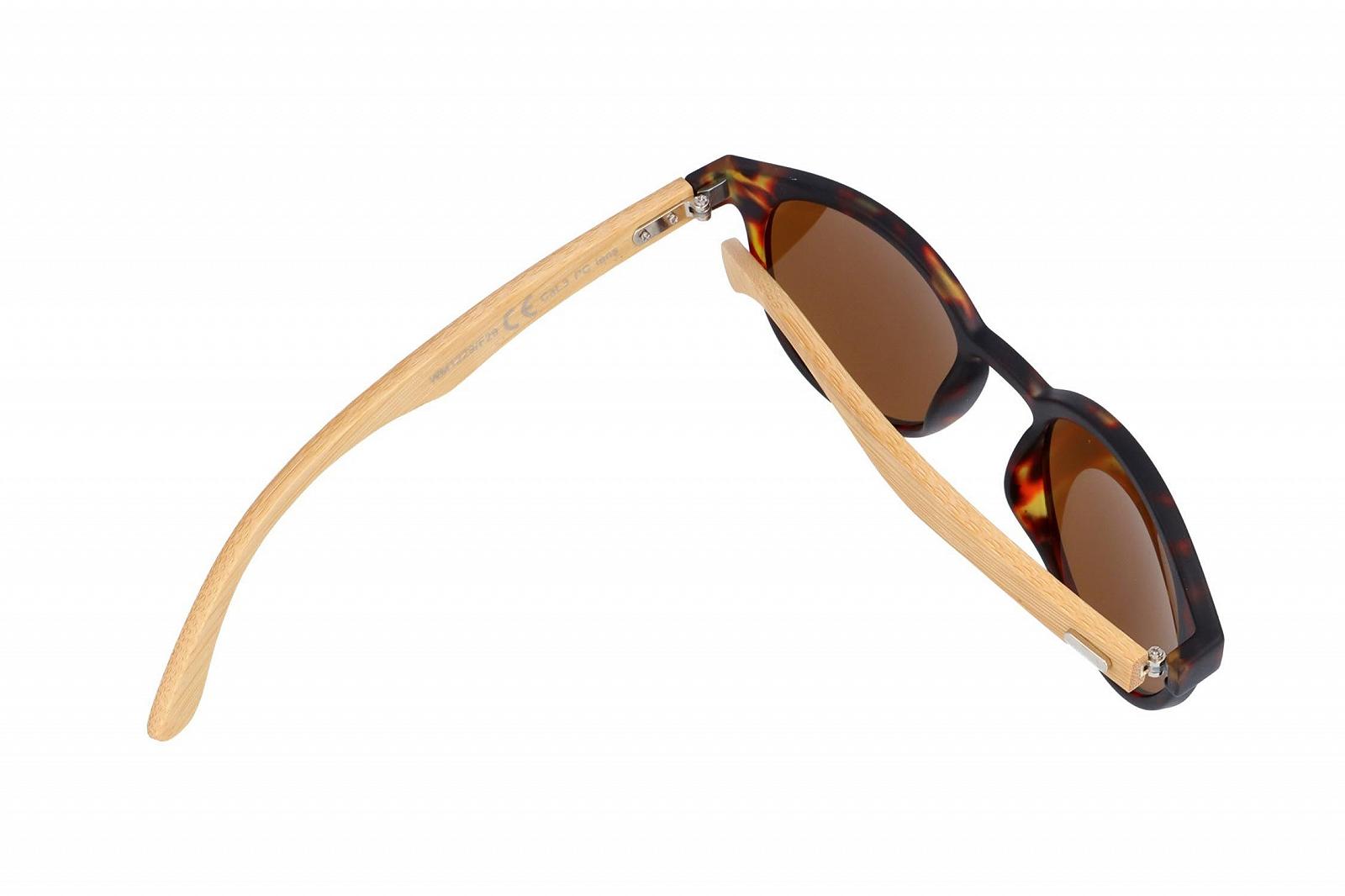 Сонцезахисні окуляри Gamswild WM1228 Бамбукові Модні Жіночі Чоловічі, фото №7