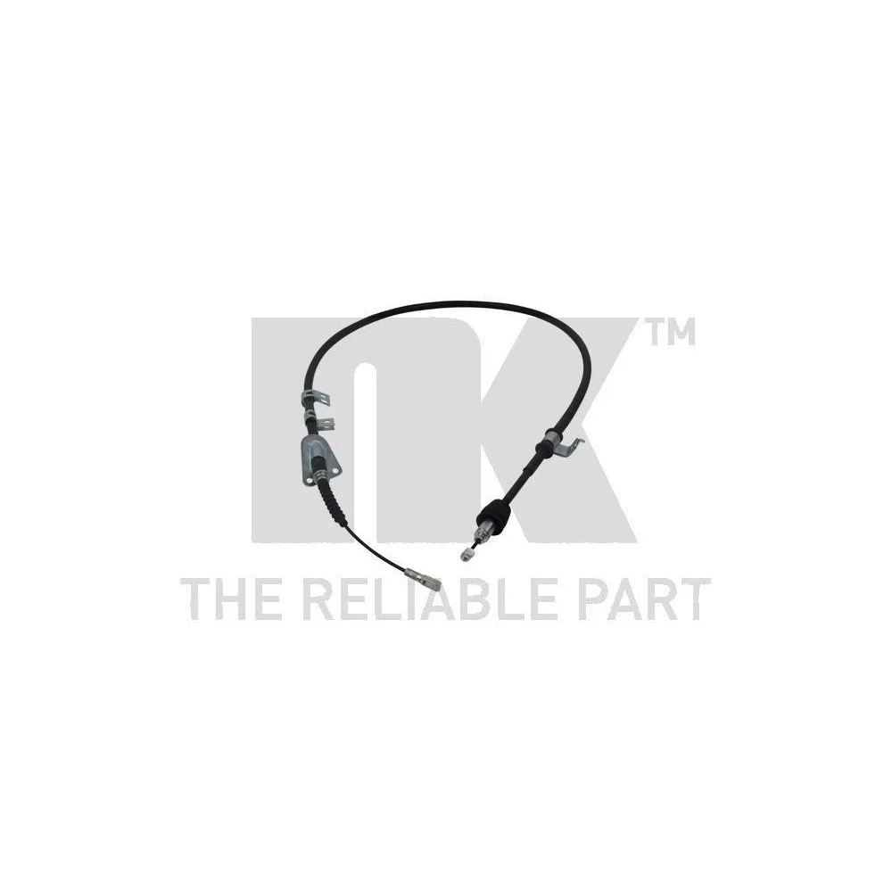 Трос стоянкового гальма NK 903534 для HYUNDAI KIA правий, фото №1