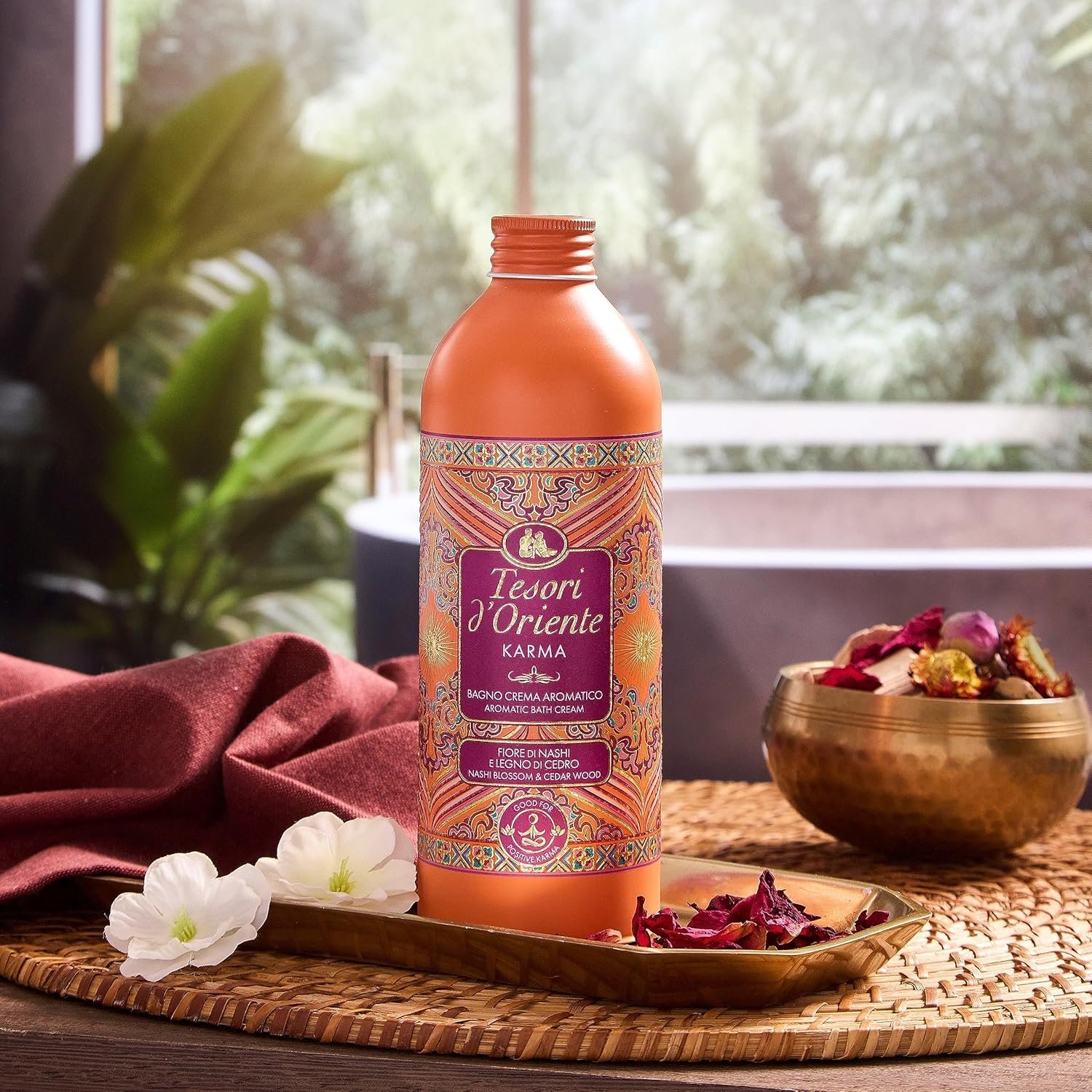 Крем-гель для душу Tesori d'Oriente Karma 6 x 500 мл + томатна пульпа 400 г, фото №5