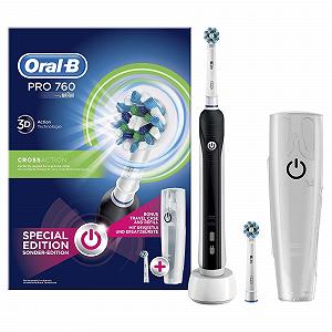 Зубна щітка Rotating-oscillating Oral-B PRO 760 Black - Фото 1