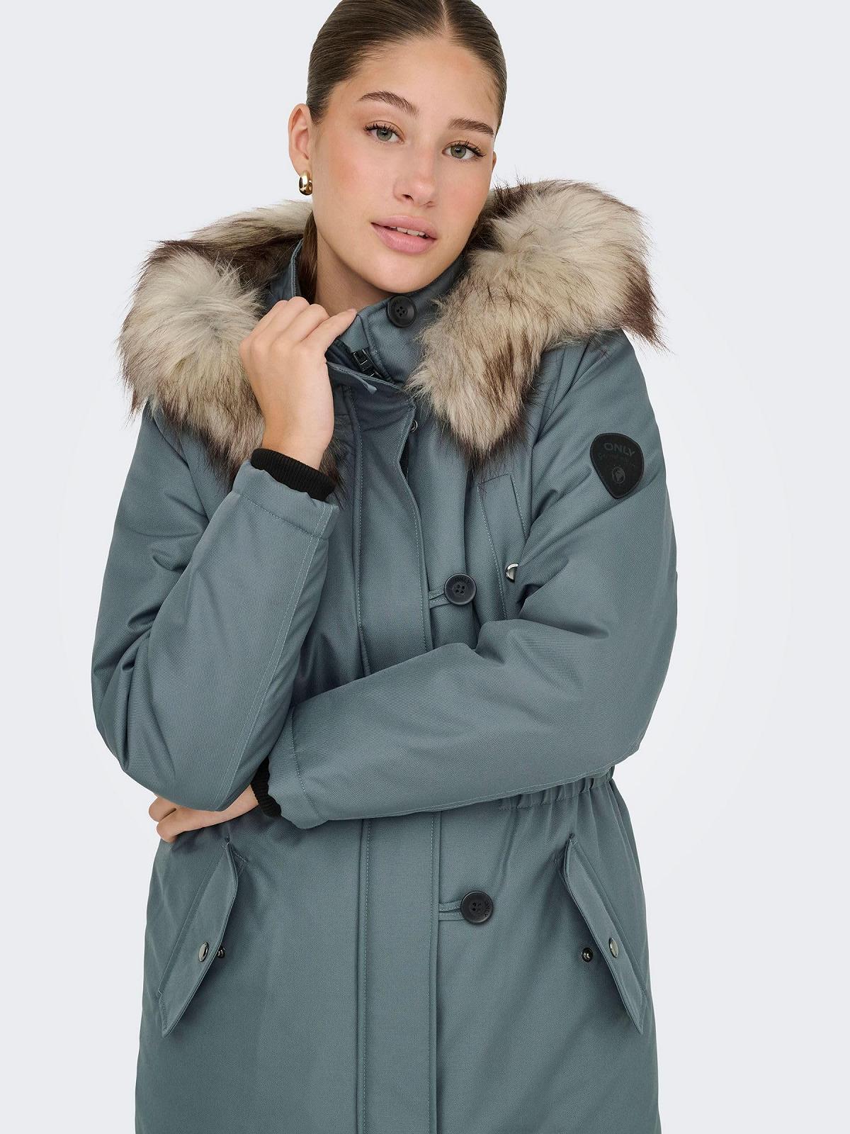Парка ONLY Женская Onliris Fur Winter Life CC OTW, фото №9