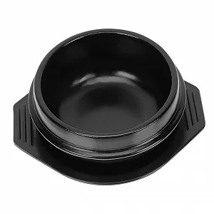 Горщик керамічний Круглий Для бібімбапа З піддоном Термостійкий - Фото 1