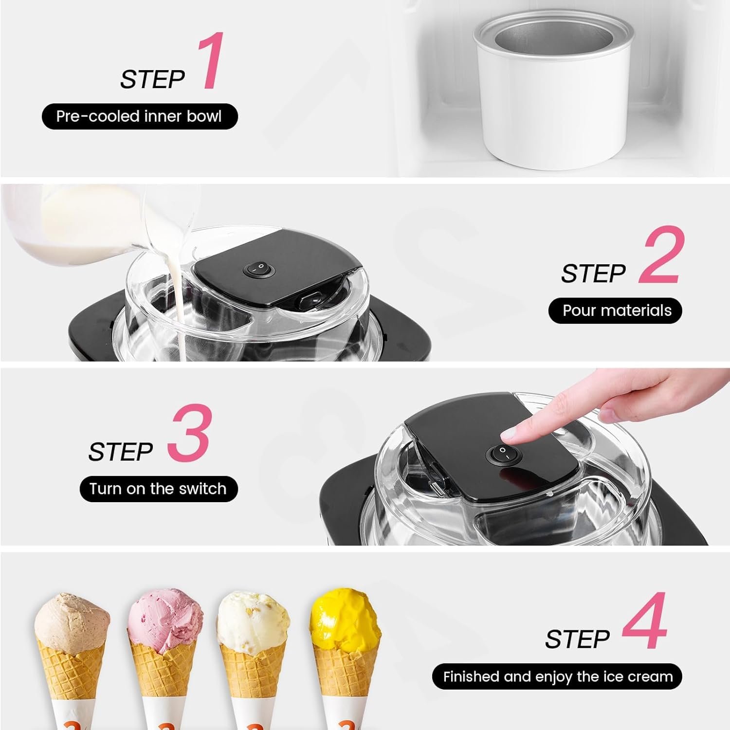 Морожениця Vpcok SU-580, фото №6 Морожениця Vpcok SU-580, фото №6